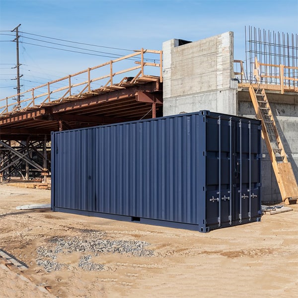 we provide flexible rental terms for our construction site storage containers to accommodate your project timeline